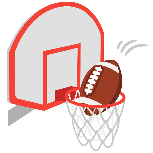 football basketball