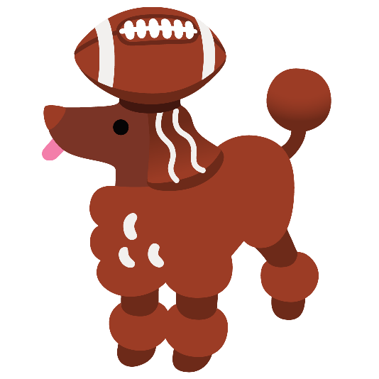 football poodle