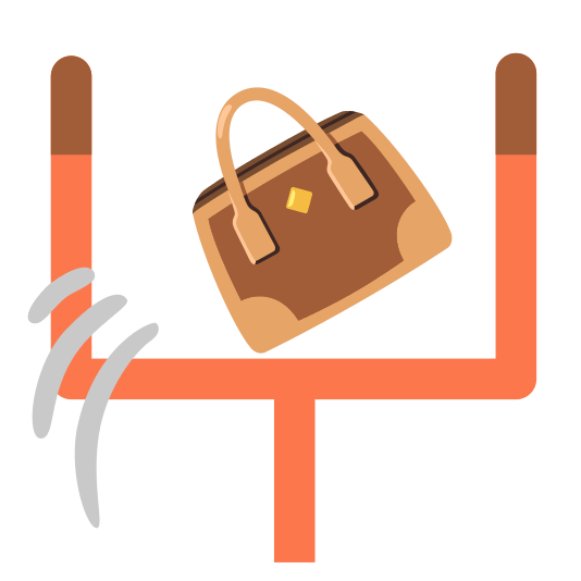 football handbag