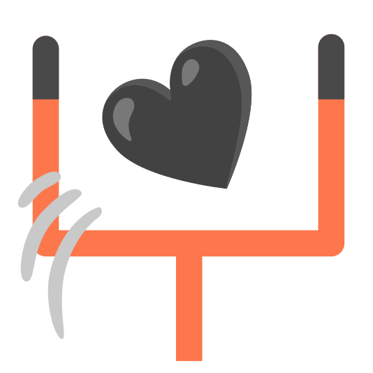 football black heart