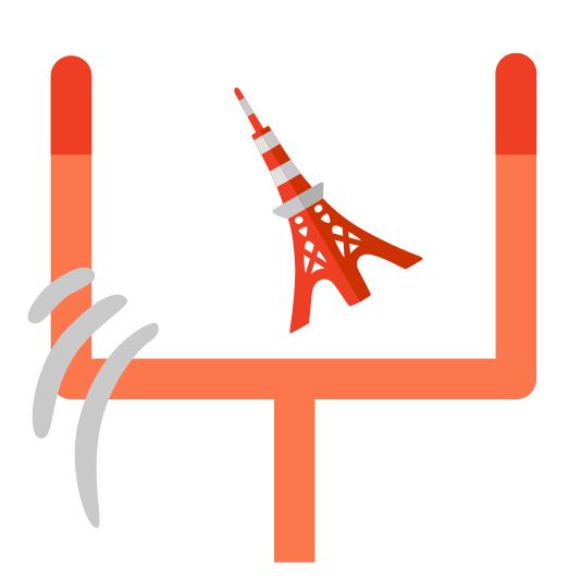 football tokyo tower