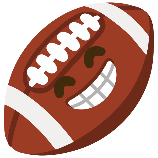 football grin