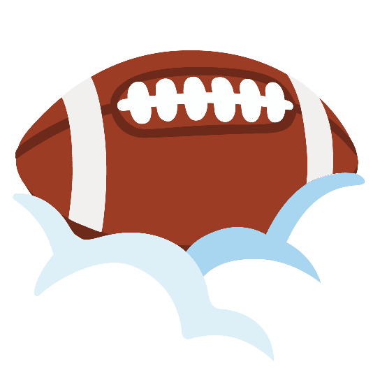 football face in clouds