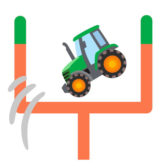 football tractor