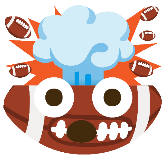 football exploding head