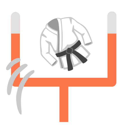 football martial arts uniform