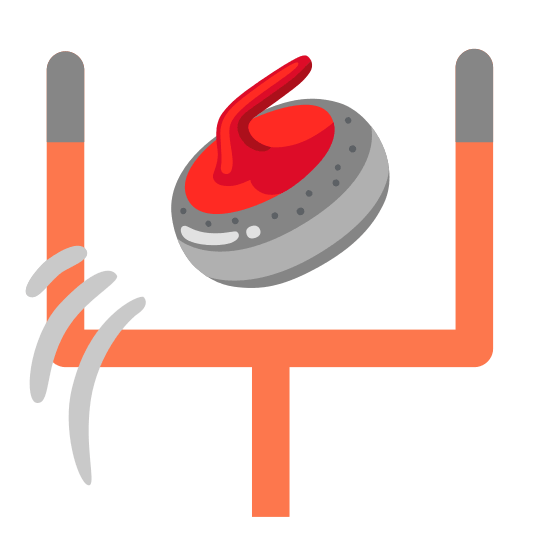 football curling stone