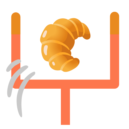 football croissant