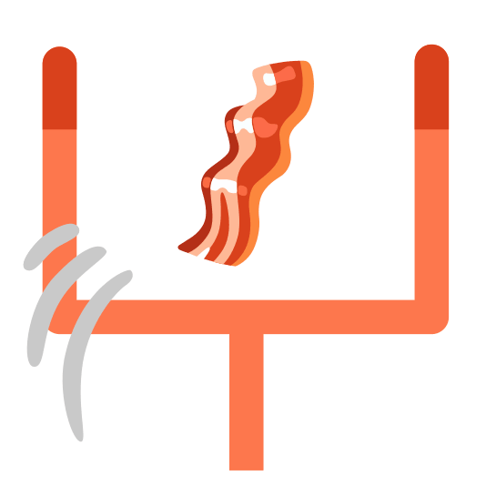 football bacon