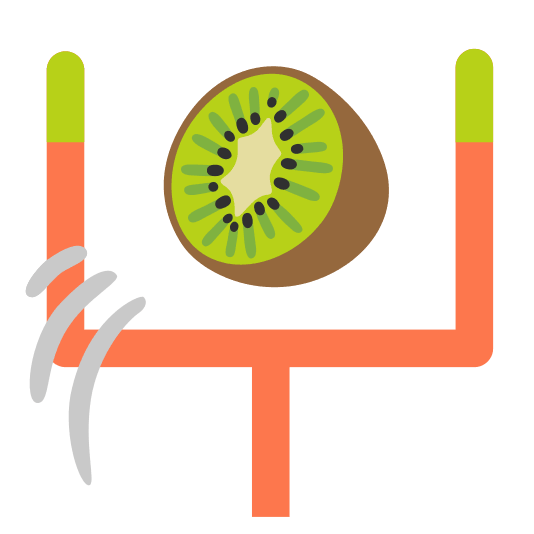 football kiwifruit