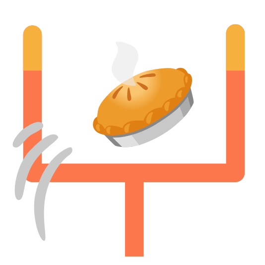 football pie