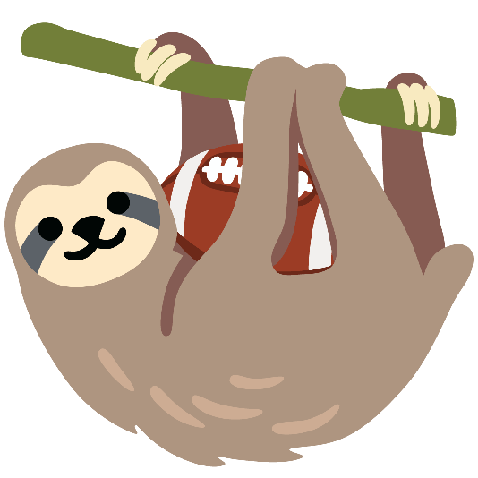 football sloth