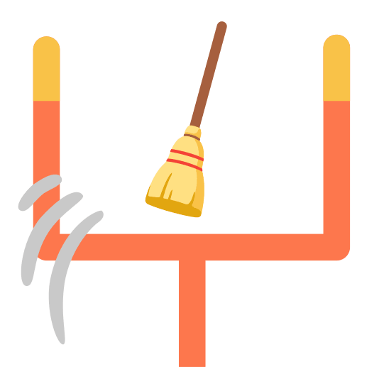 football broom