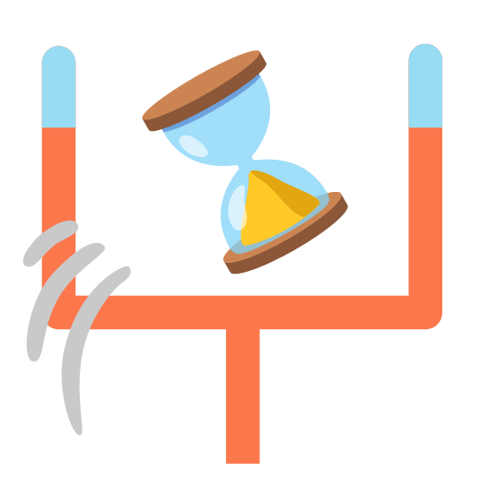 football hourglass