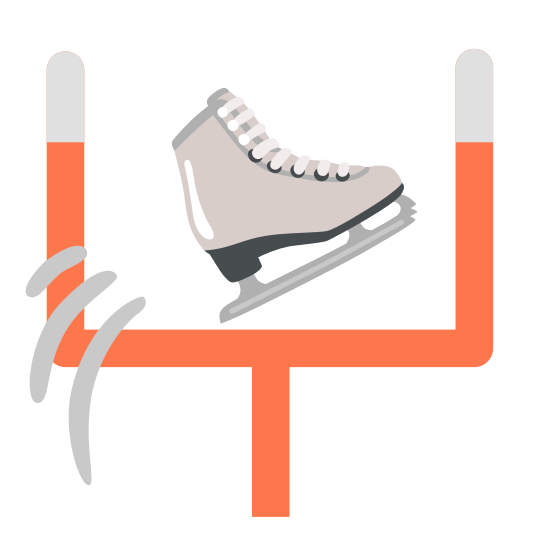 football ice skate