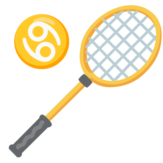 badminton racquet and shuttlecock cancer