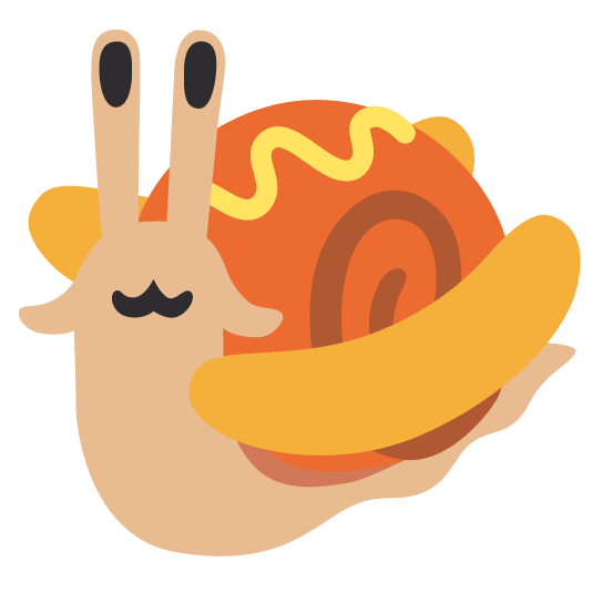 snail hotdog