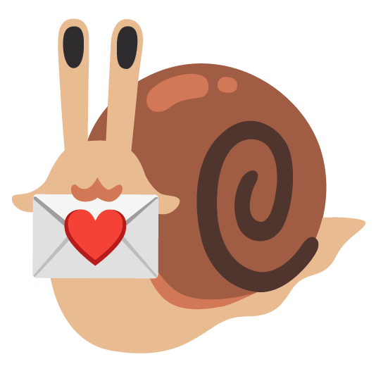 snail love letter