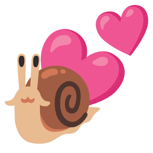 snail two hearts