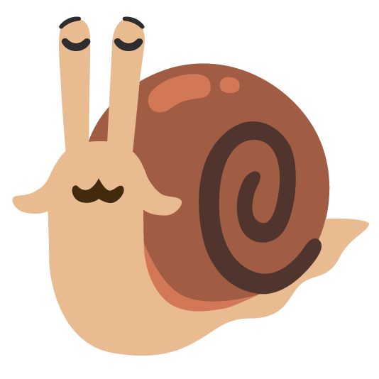 snail relieved