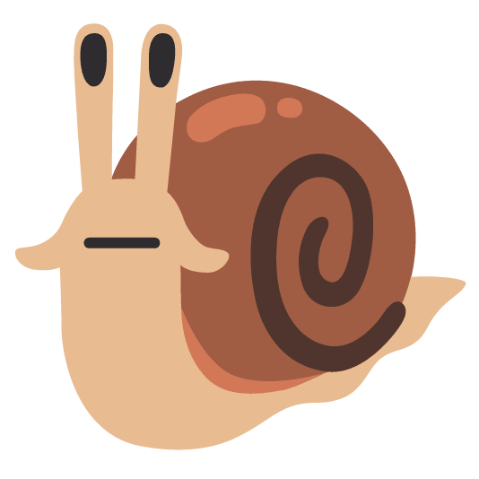 snail neutral face
