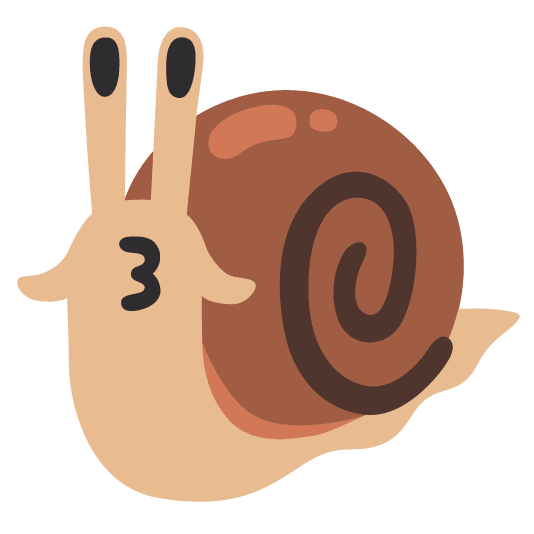 snail kissing