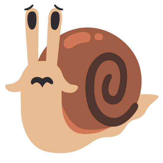 snail worried