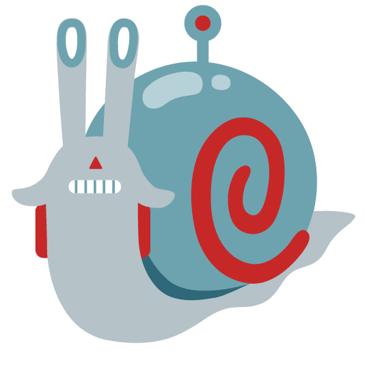 snail robot face