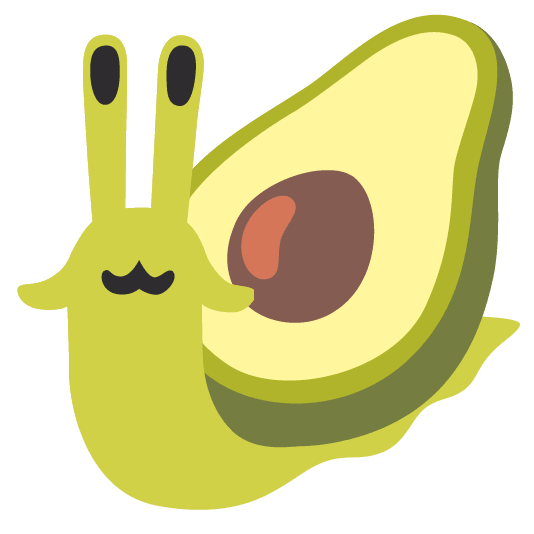 snail avocado