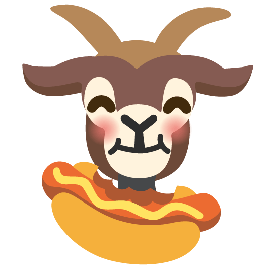 goat hotdog