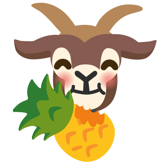 goat pineapple