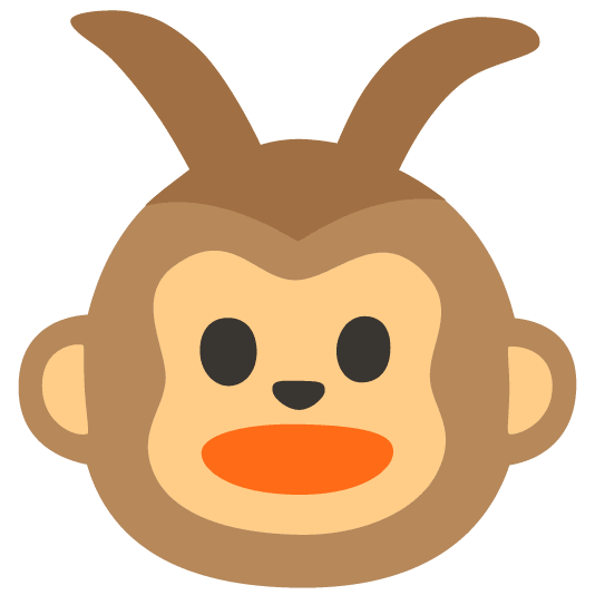 goat monkey face