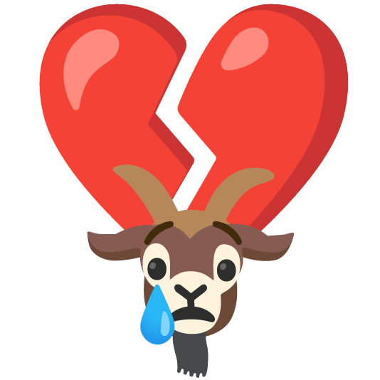 goat broken heart