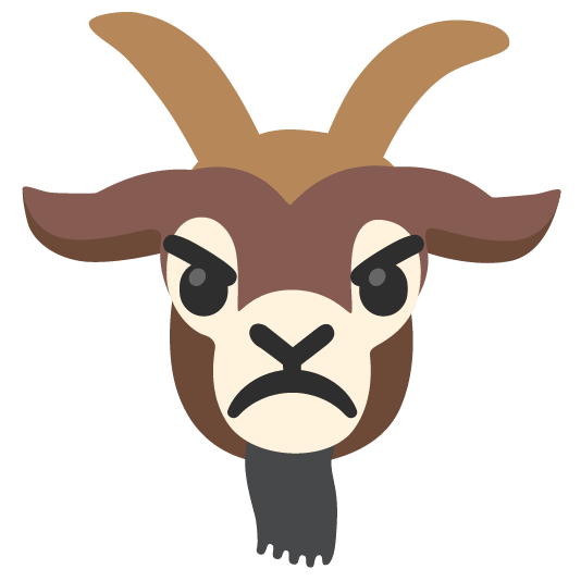 goat angry