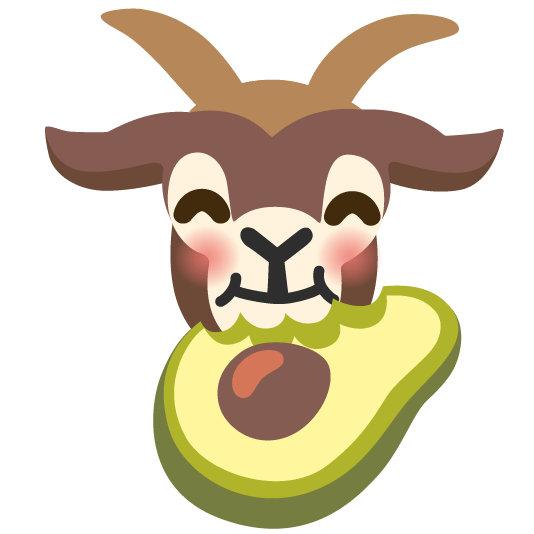 goat avocado