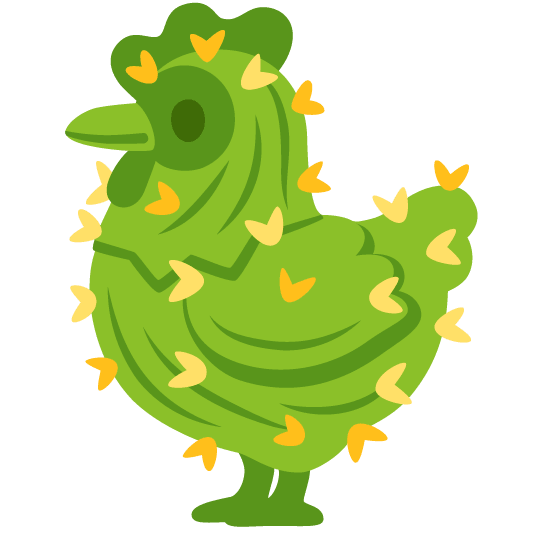 chicken cactus