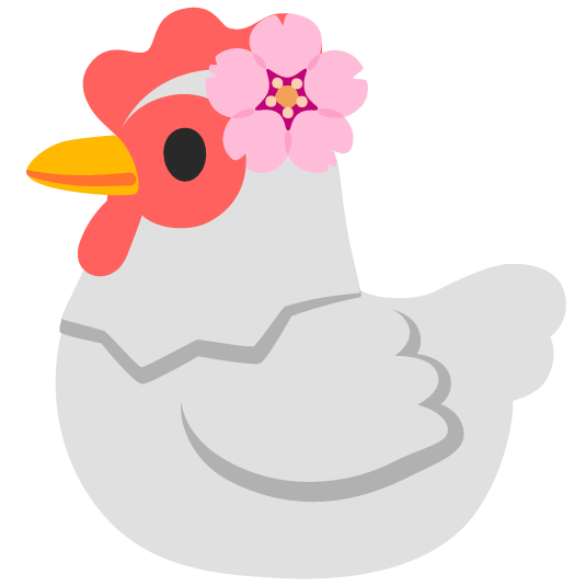 chicken cherry blossom