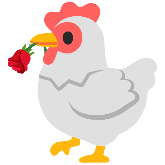 chicken rose