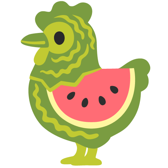 chicken watermelon