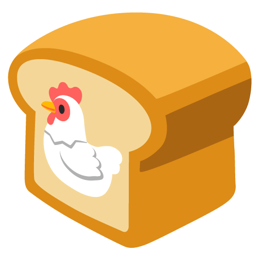 chicken bread