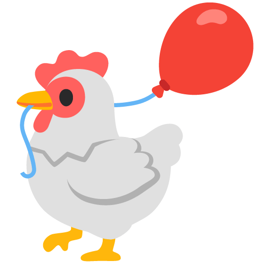 chicken balloon