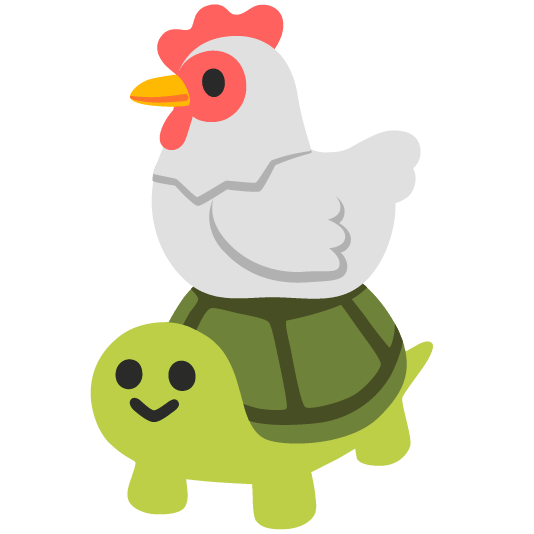chicken turtle