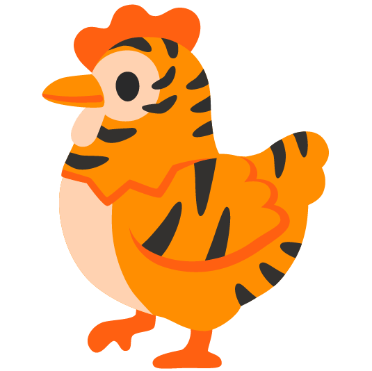 chicken tiger