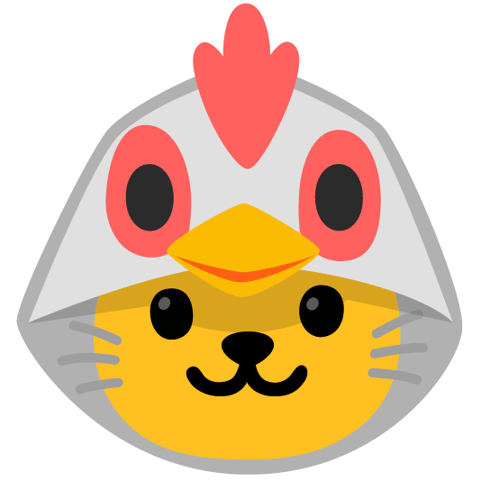 chicken cat
