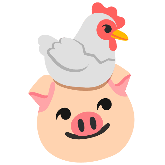 chicken pig