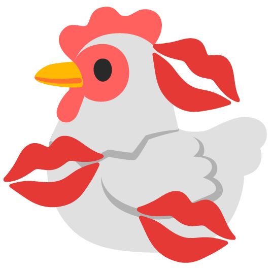 chicken kiss