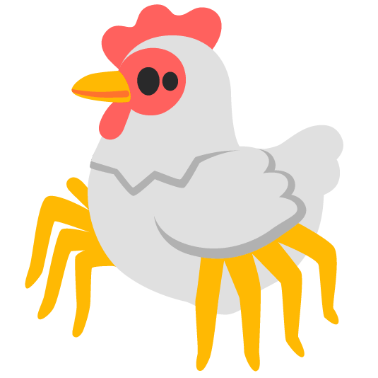 chicken spider