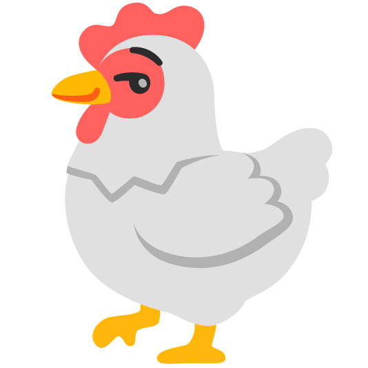 chicken smirk