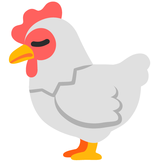 chicken disappointed