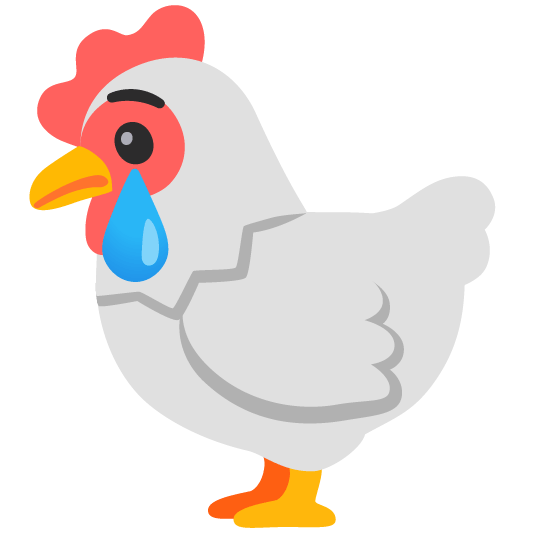 chicken cry